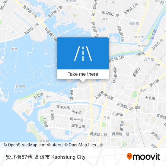 賢北街57巷 map