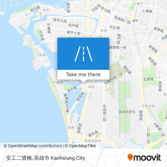 安工二號橋地圖