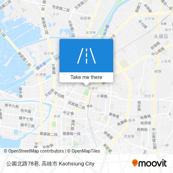 公園北路78巷 map