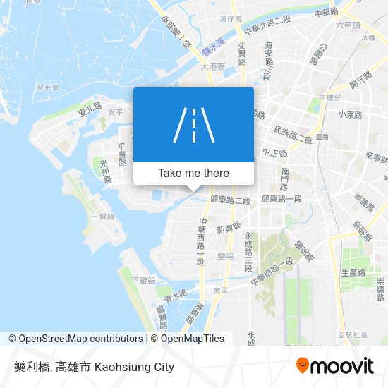 樂利橋地圖