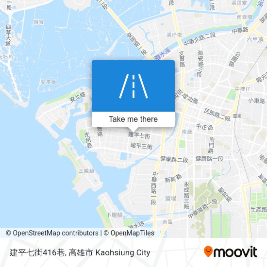建平七街416巷地圖