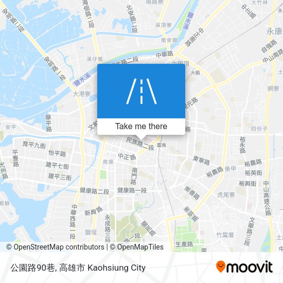 公園路90巷地圖