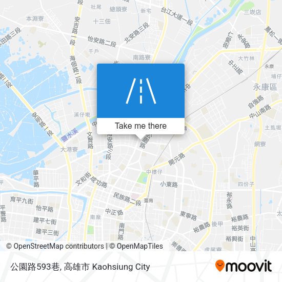 公園路593巷 map