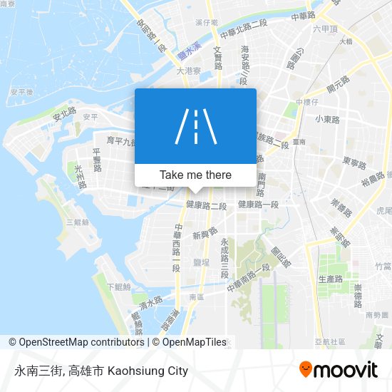 永南三街 map