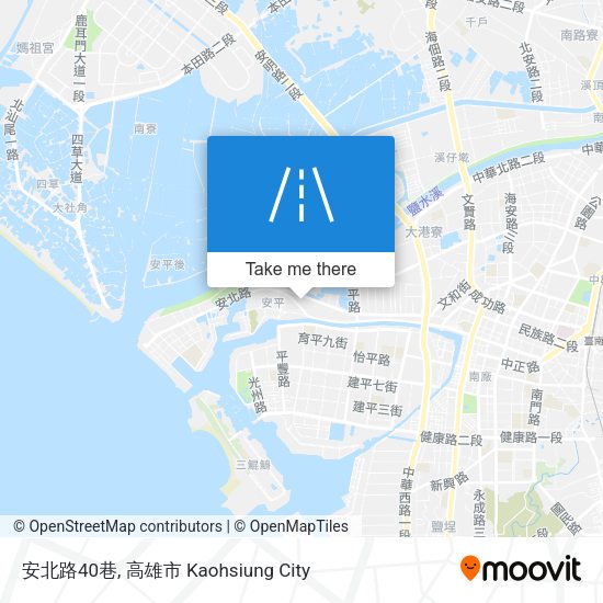 安北路40巷 map