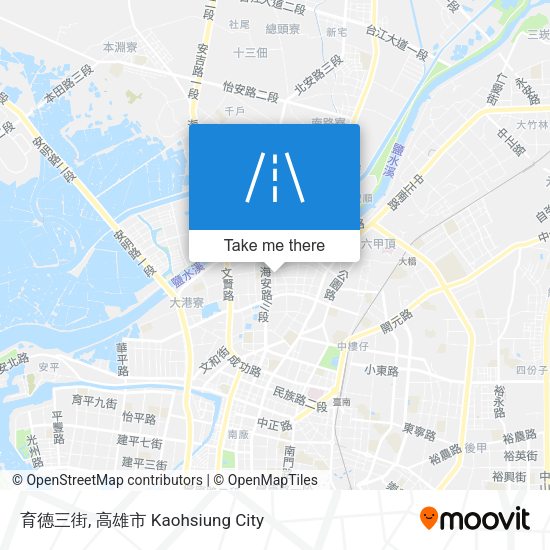 育德三街 map