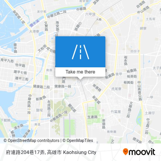 府連路204巷17弄地圖