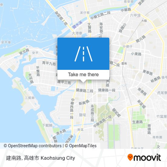 建南路 map
