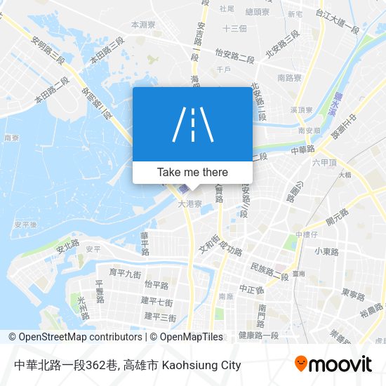 中華北路一段362巷 map