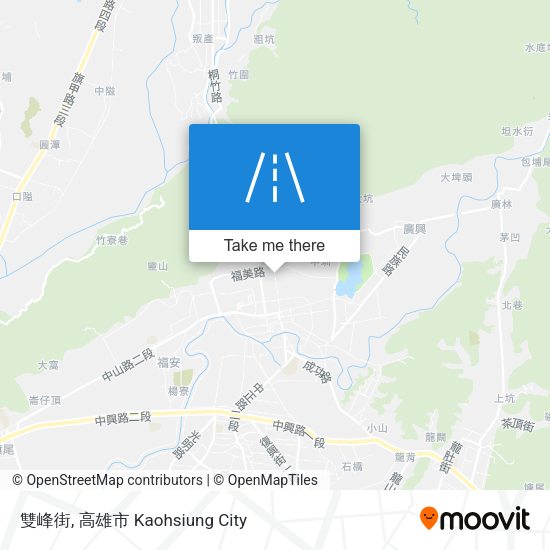 雙峰街 map