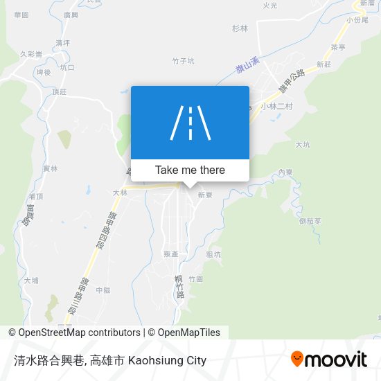清水路合興巷 map