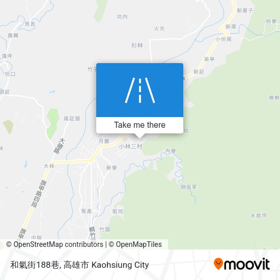 和氣街188巷 map