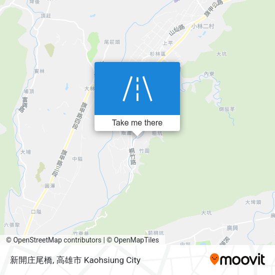 新開庄尾橋地圖