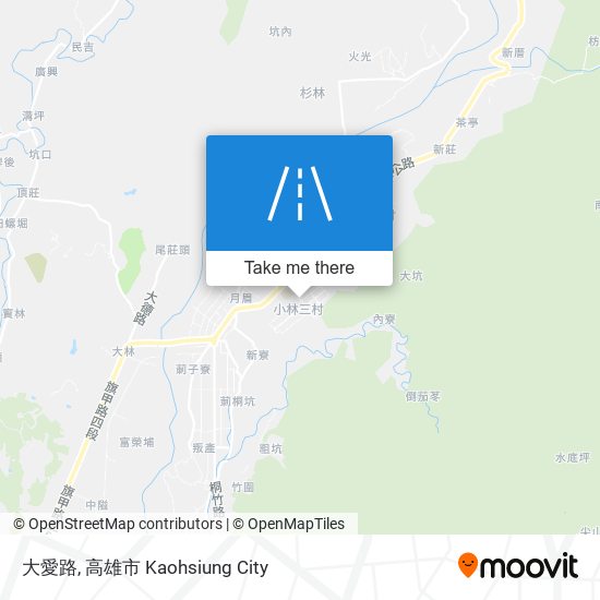 大愛路 map