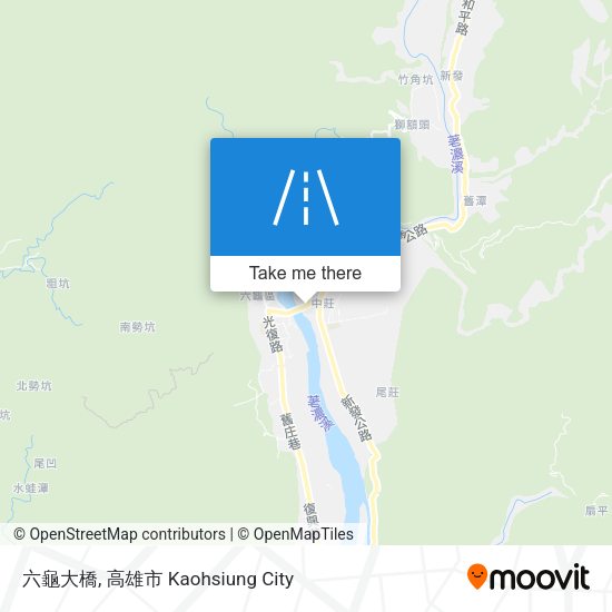 六龜大橋 map