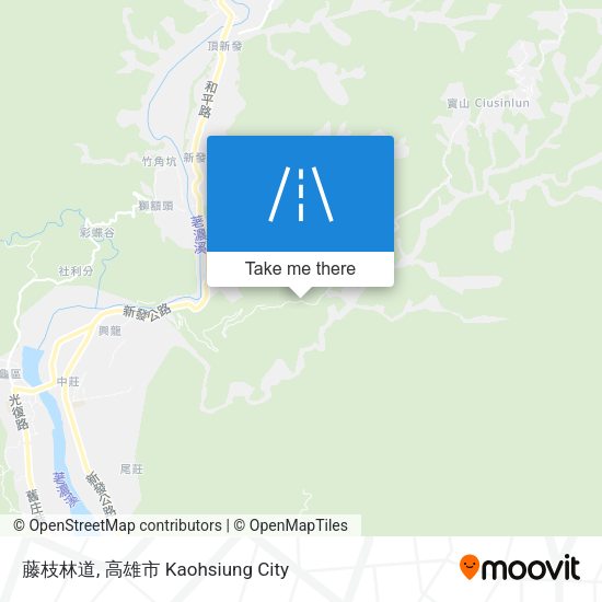 藤枝林道 map