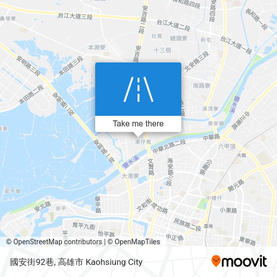 國安街92巷 map