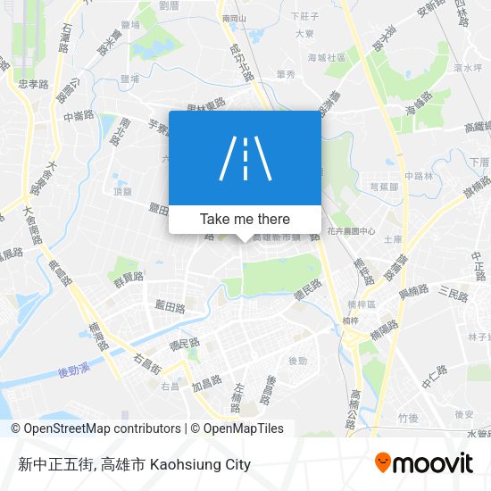新中正五街 map