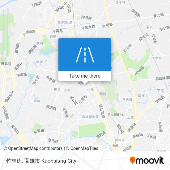 竹林街地圖