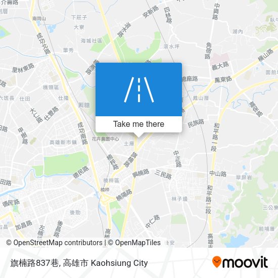 旗楠路837巷 map