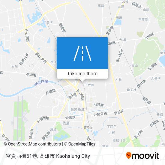 富貴西街61巷 map