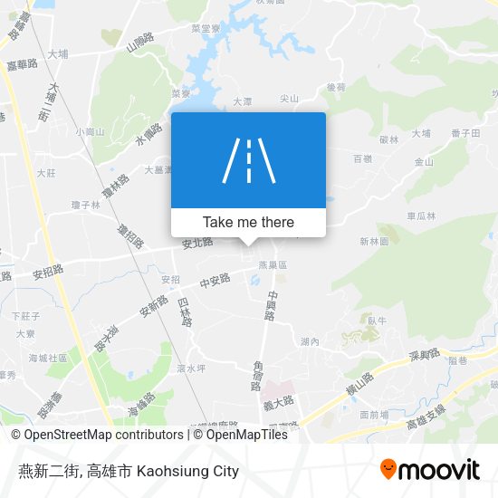 燕新二街地圖
