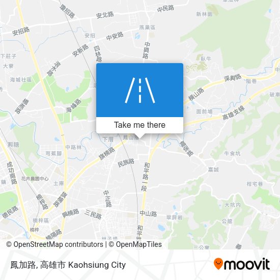 鳳加路 map