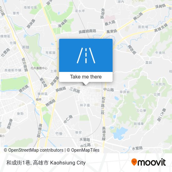 和成街1巷 map