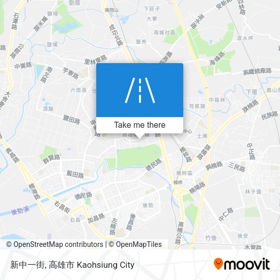 新中一街 map