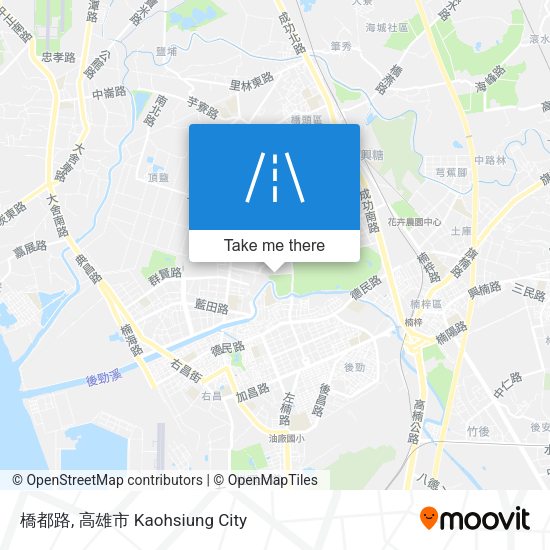 橋都路 map