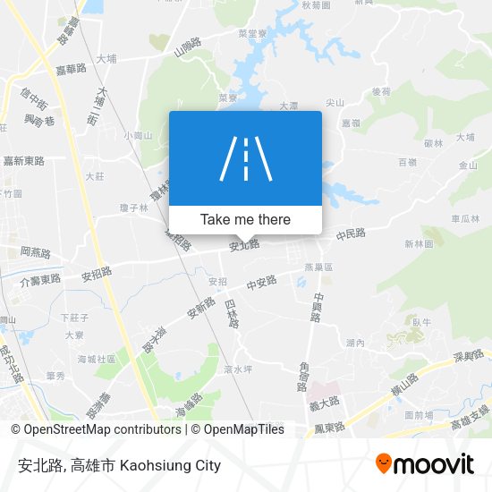 安北路 map
