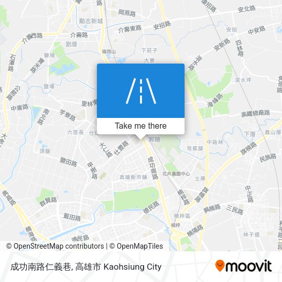 成功南路仁義巷 map