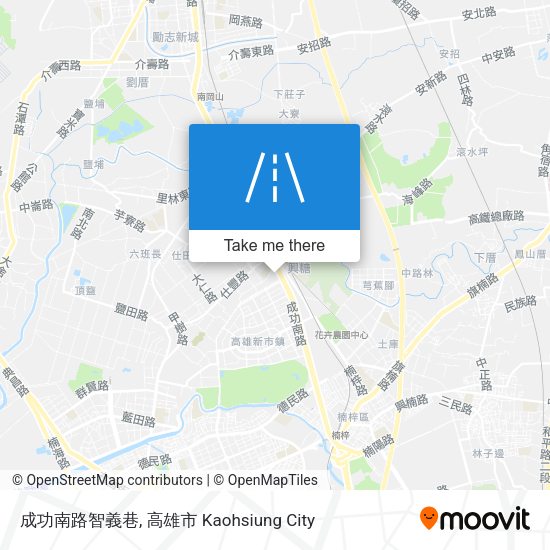 成功南路智義巷地圖