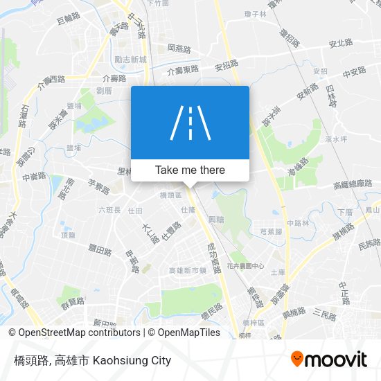 橋頭路 map
