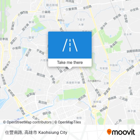 仕豐南路 map