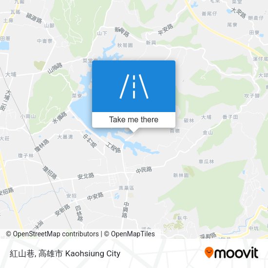 紅山巷 map