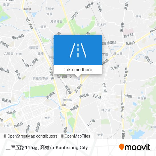 土庫五路115巷 map