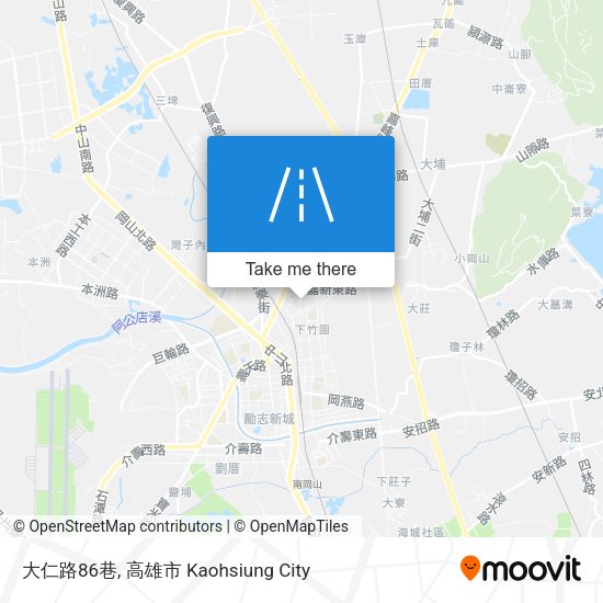 大仁路86巷 map