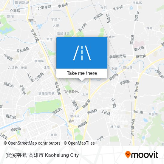 寶溪南街地圖