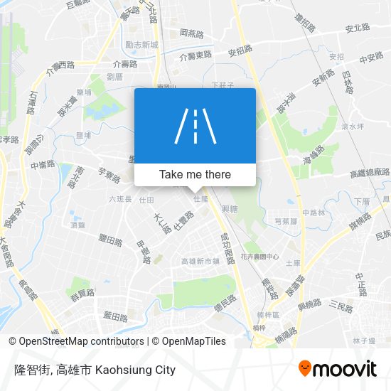 隆智街 map