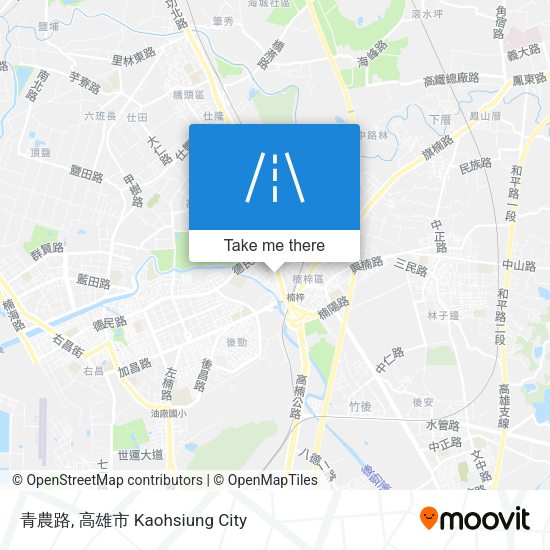 青農路 map