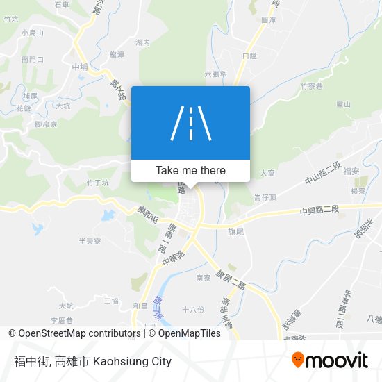 福中街 map