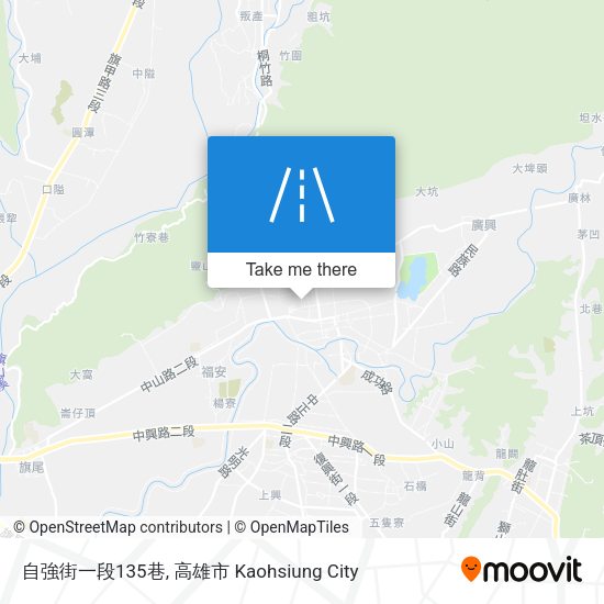 自強街一段135巷地圖