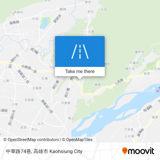 中華路74巷地圖