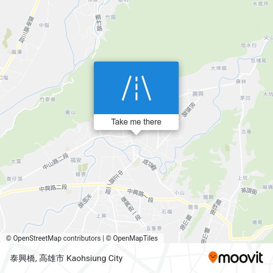 泰興橋地圖