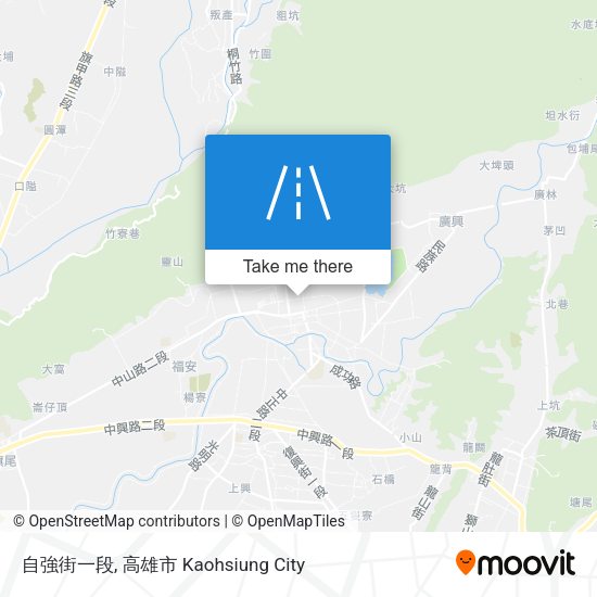 自強街一段 map