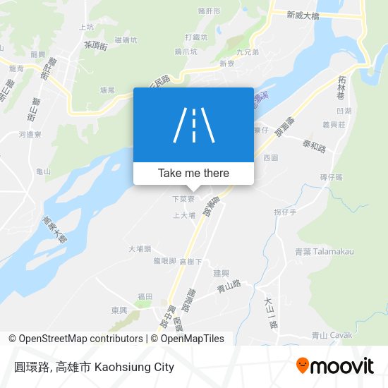 圓環路 map