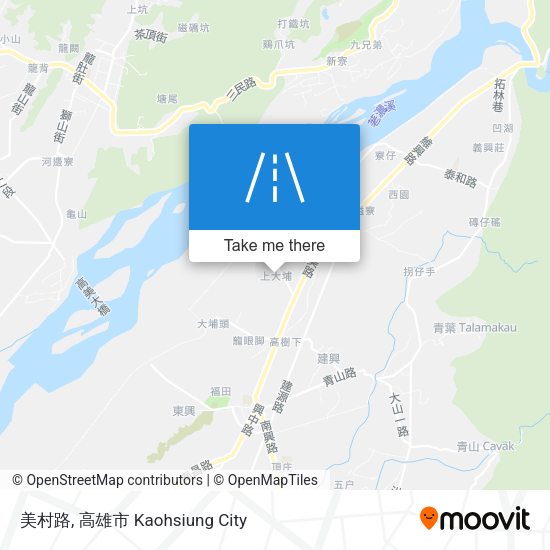 美村路地圖