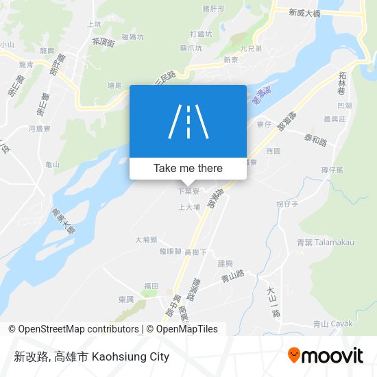 新改路 map