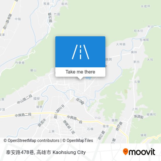 泰安路478巷地圖